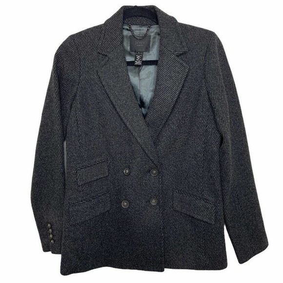 J. Crew Collection Wool Grey Blazer Women’s Size 4 - Picture 2 of 8